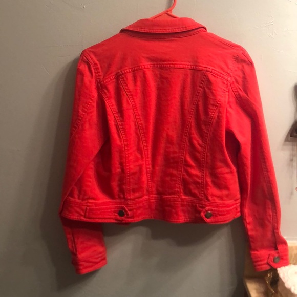 Women’s pink jean jacket - Picture 2 of 2